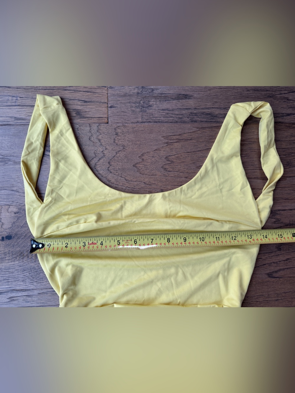 Yellow Ruched Backless Dress - Picture 3 of 5